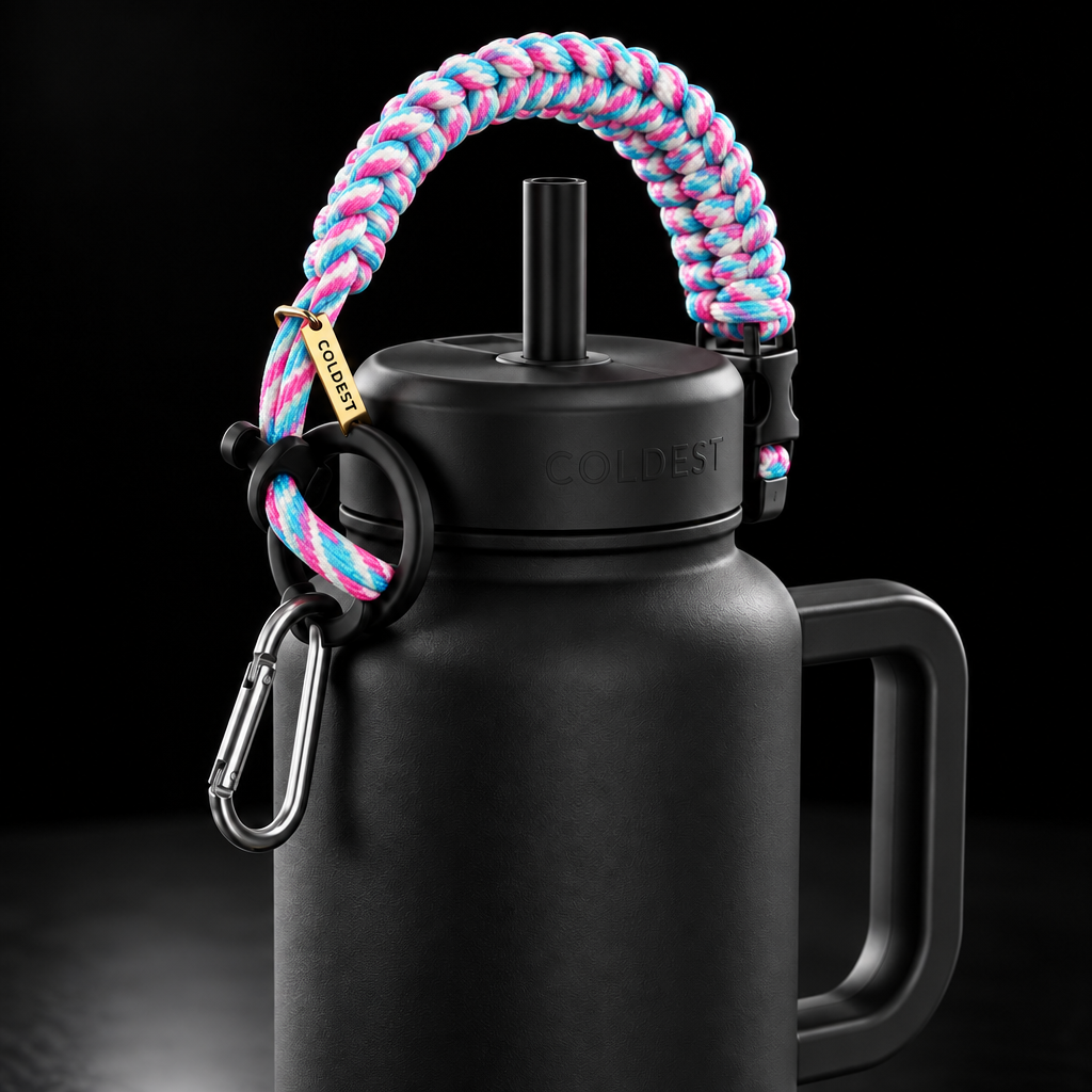 Cotton Candy Dreams water bottle design