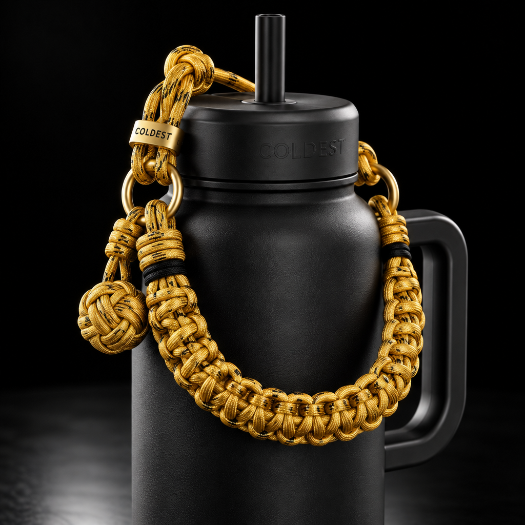 Golden Dreams water bottle design