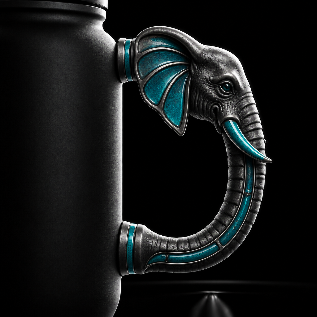HandyTrunk water bottle design