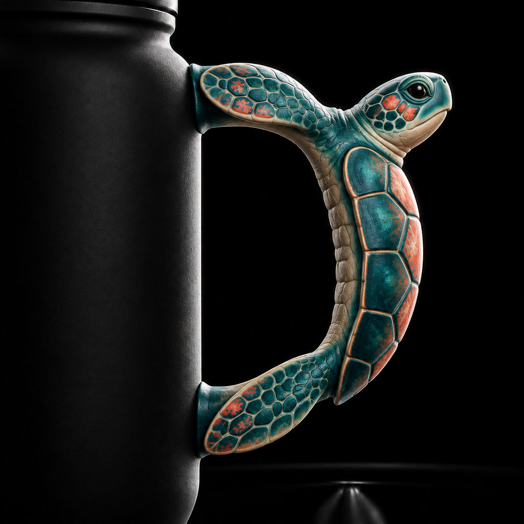 Turtle-y Awesome water bottle design