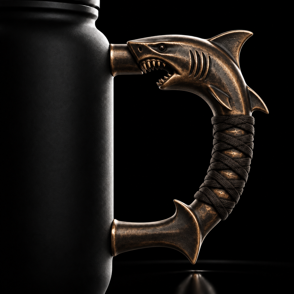 Saltwater Siren water bottle design