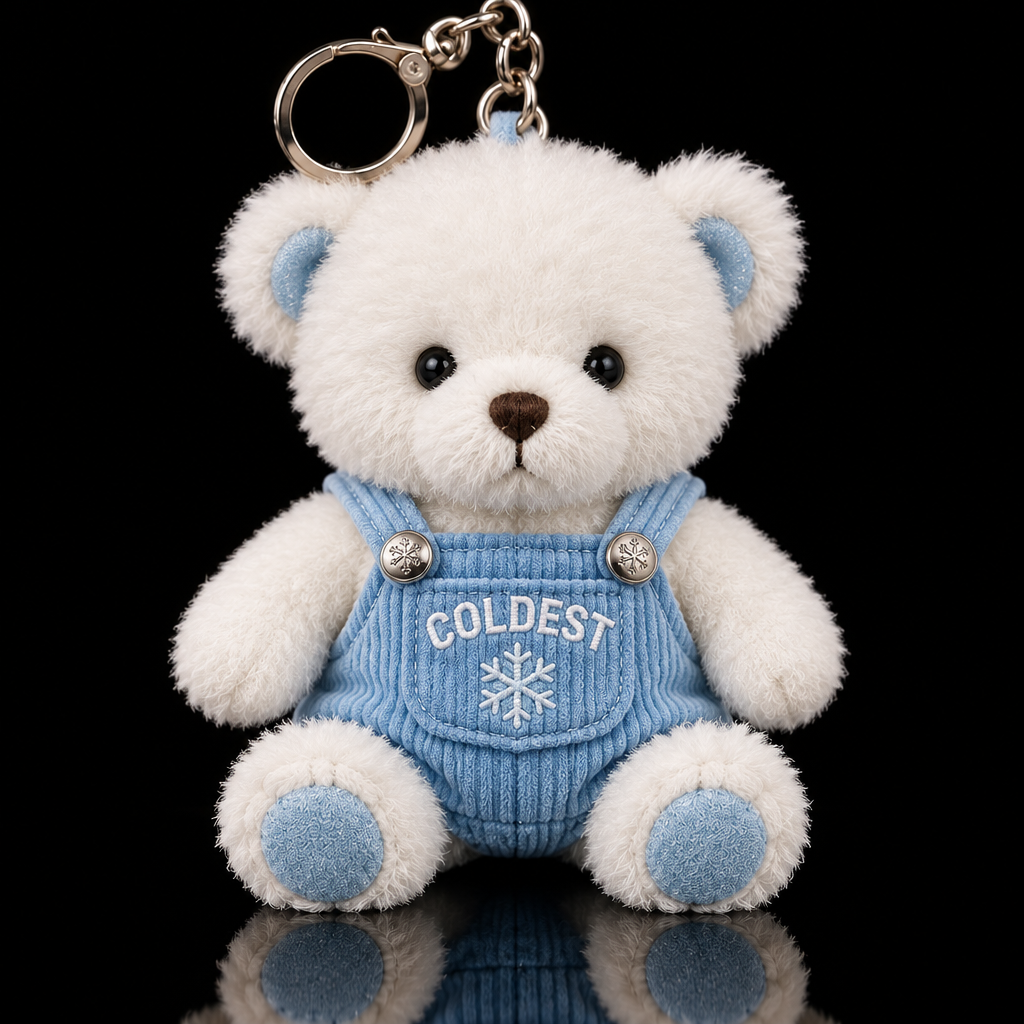 Flurry the Bear water bottle design