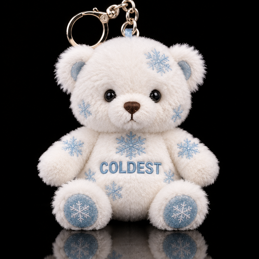 Blizzard the Bear water bottle design