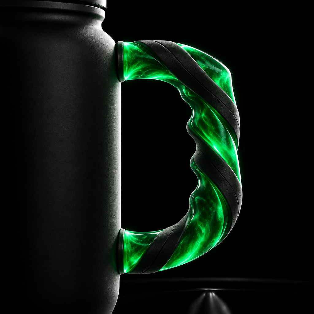 The Viper Twist water bottle design