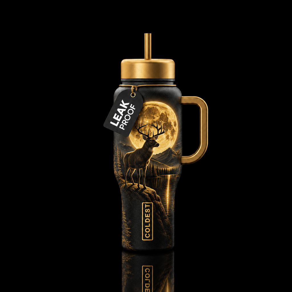 Mufasa water bottle design
