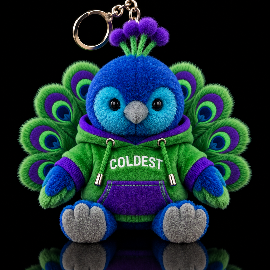 Royal The Peacock water bottle design