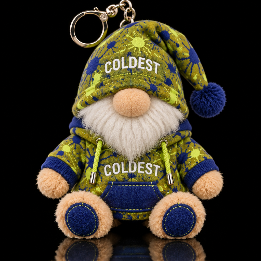 Pip The Gnome water bottle design