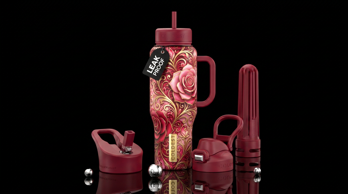 Tumbler inspired by romance water bottle design
