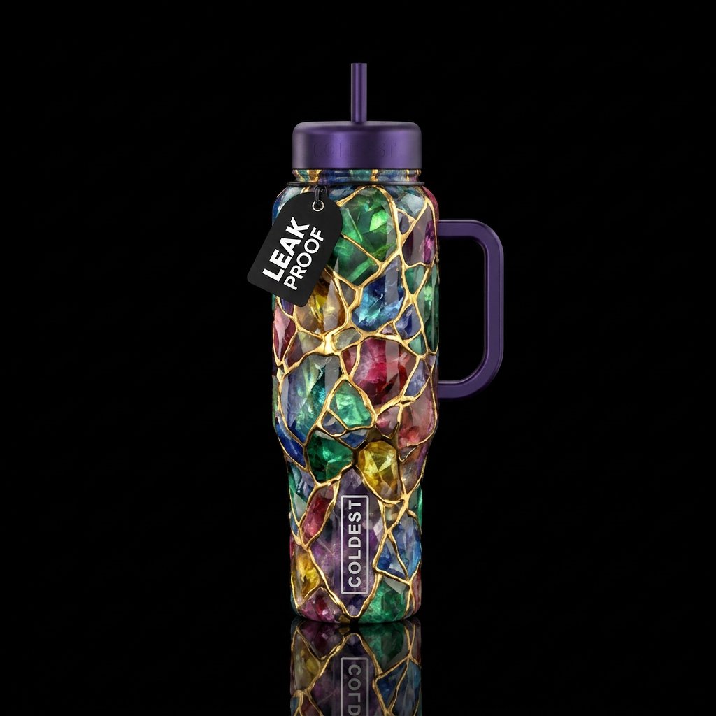 Kintsigi crystal water bottle design