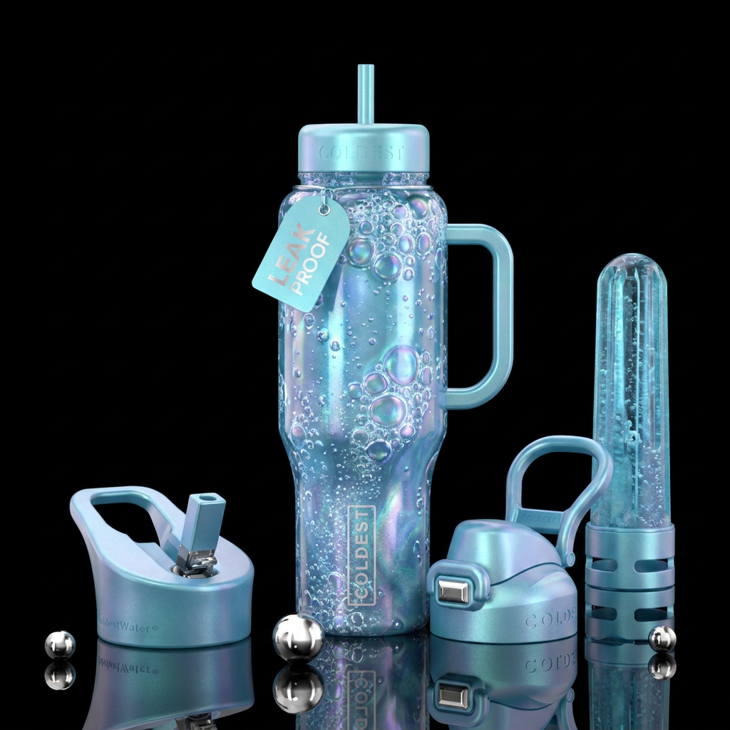 Magical  bubble bath water bottle design
