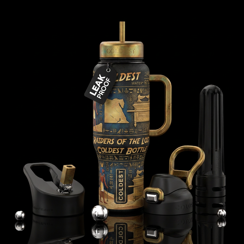 Raiders of the lost coldest bottle water bottle design