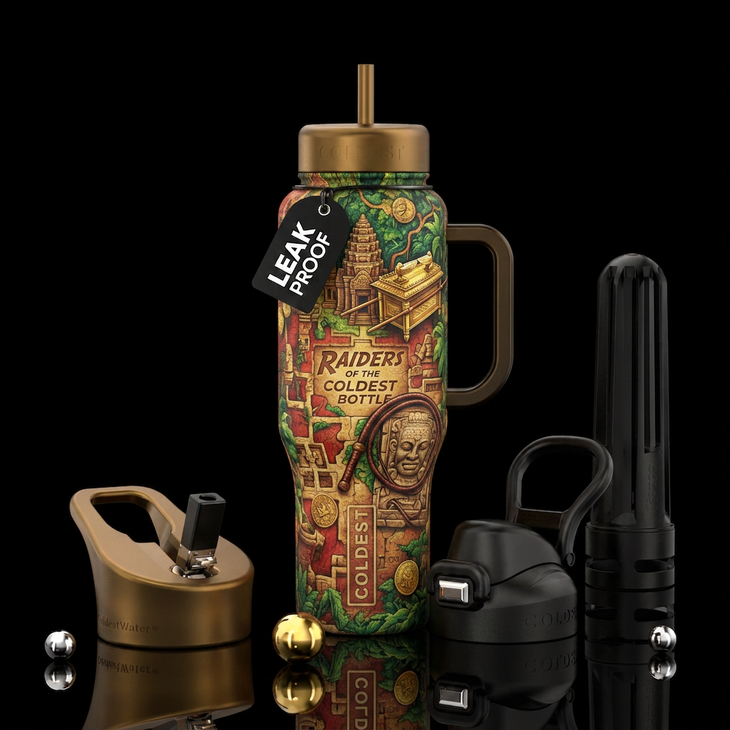 Raiders of the lost coldest bottle water bottle design