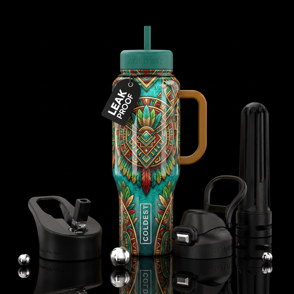 Montezumas Coldest Bottle water bottle design