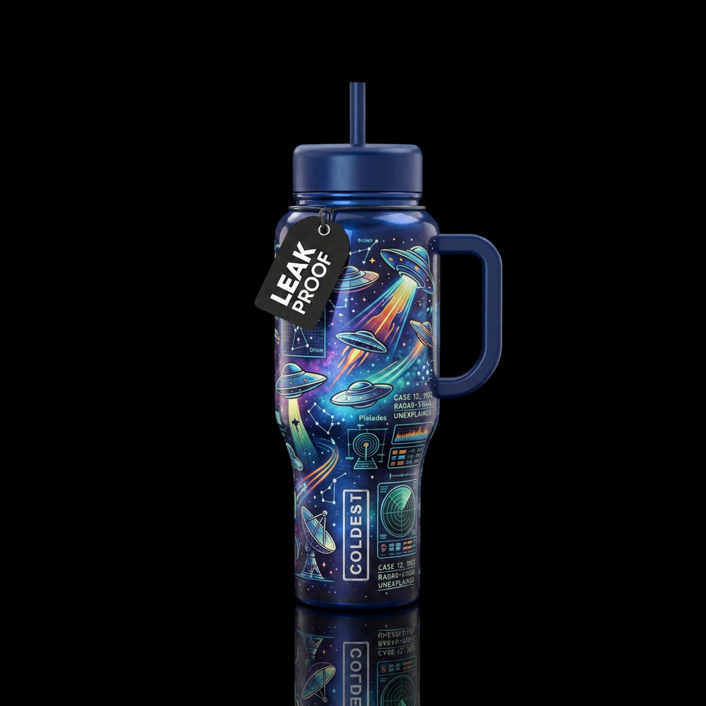 Tumbler inspired by project  bluebook water bottle design