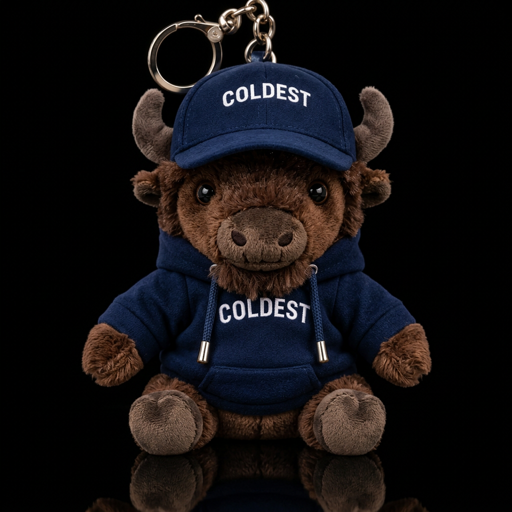 American Bison with Coldest hat water bottle design