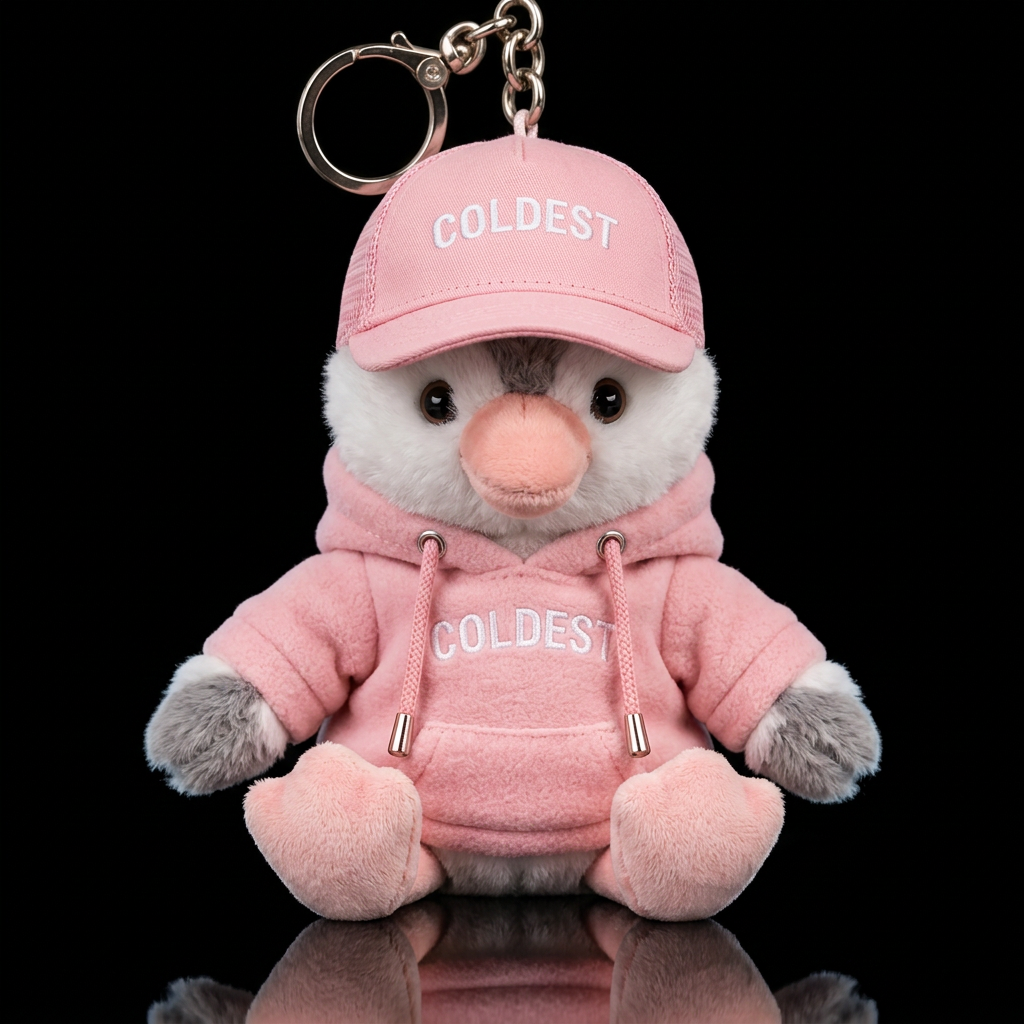 Sally the Stork water bottle design