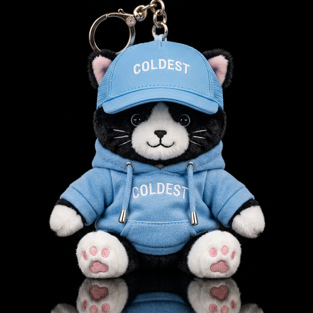 Chumly Kitty water bottle design