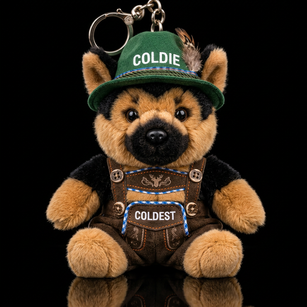 Willhelm Von Lederdoggin water bottle design
