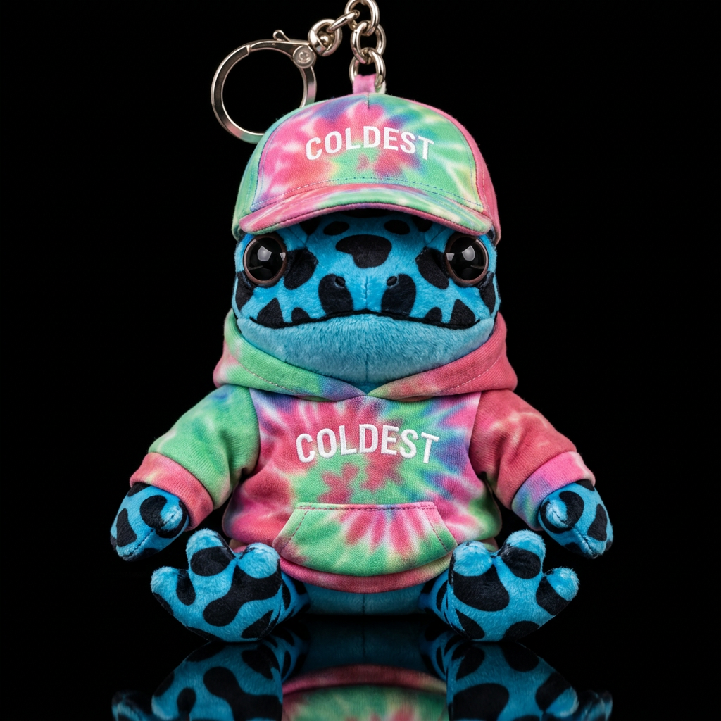 Freddie the Frog water bottle design