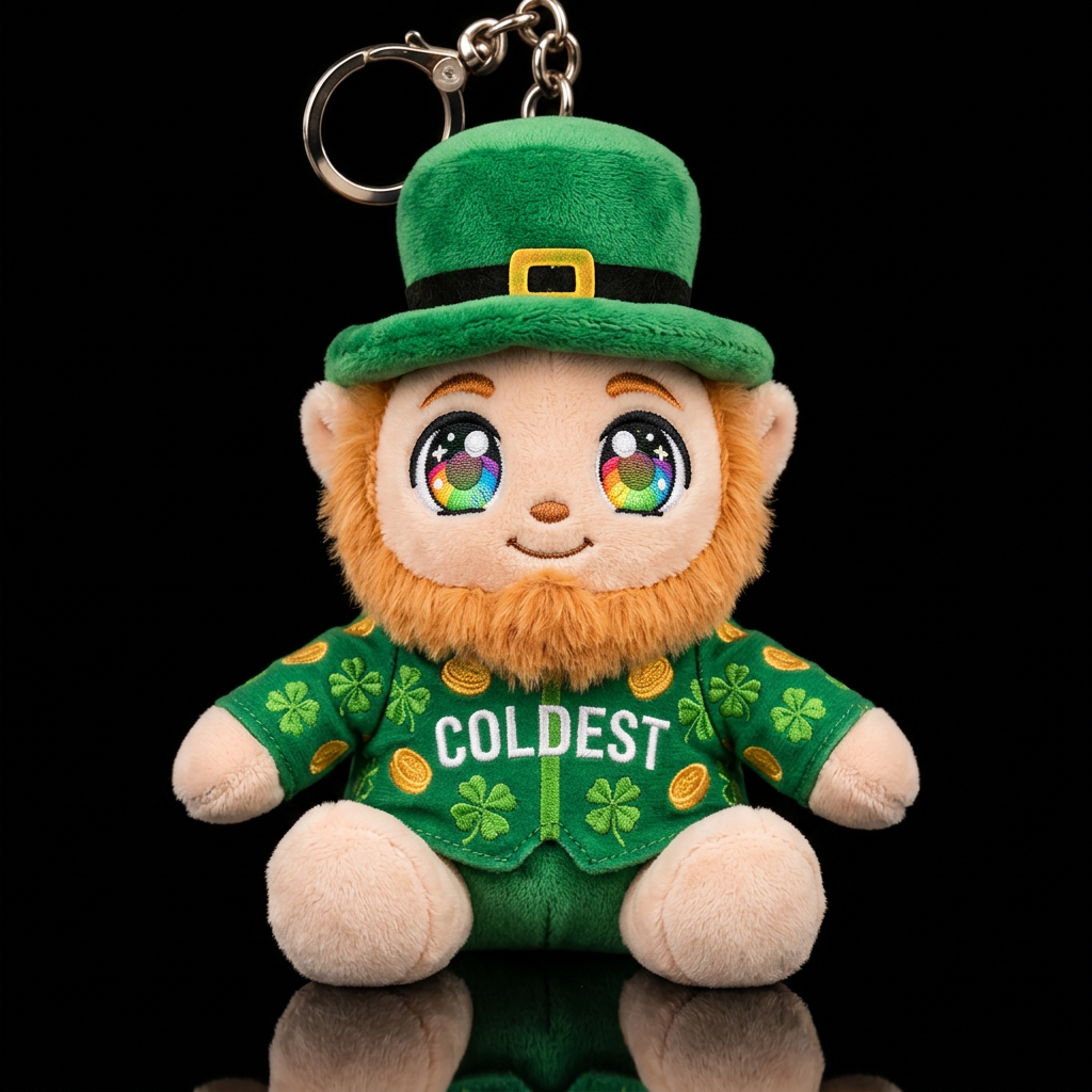 Dublin the Leprechaun water bottle design