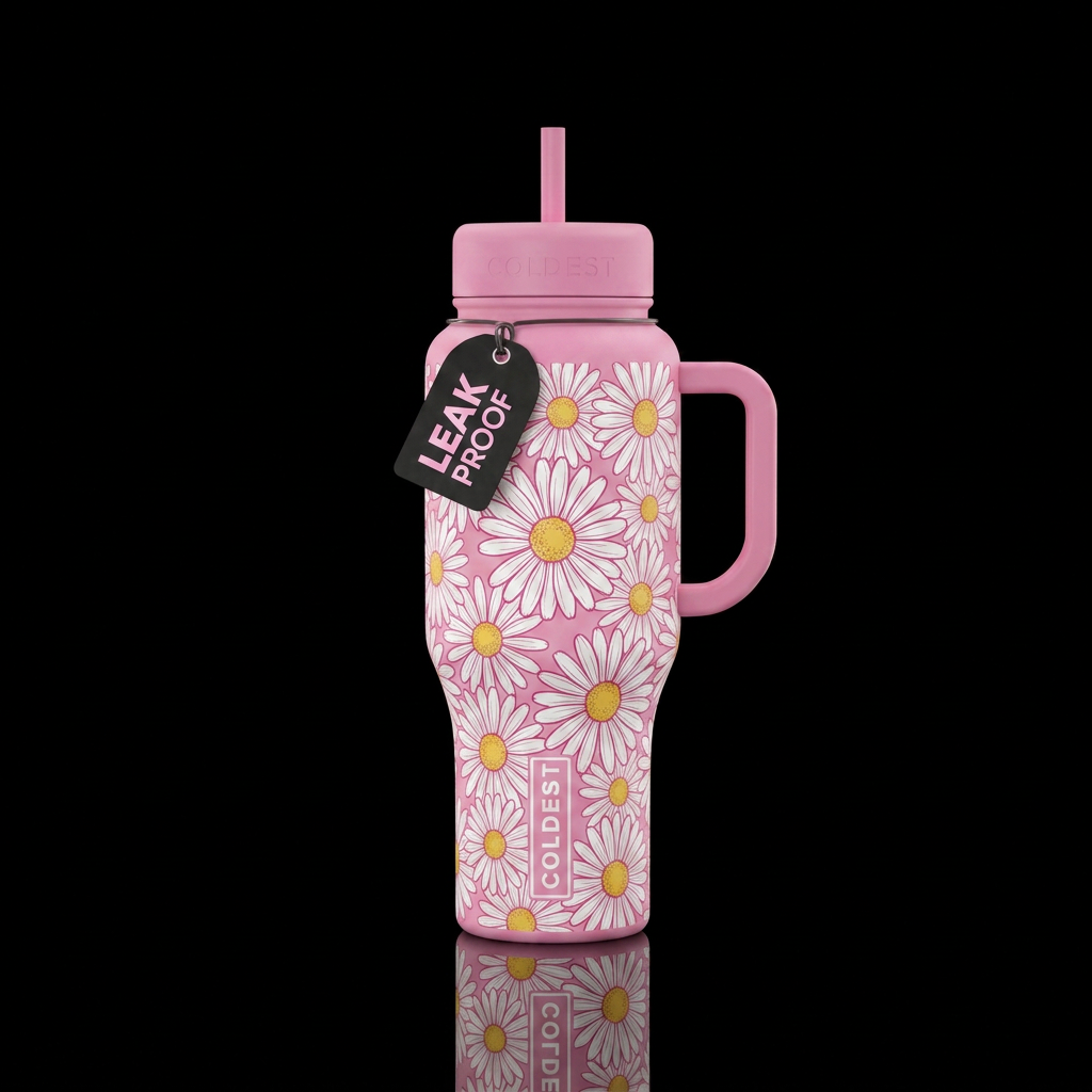 I to make a beautiful display of white and yellow ... water bottle design