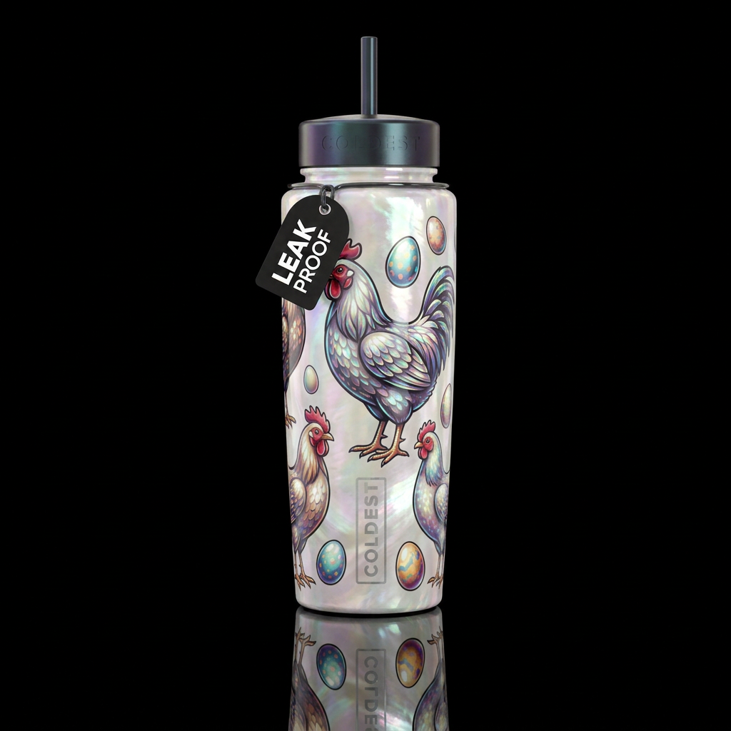 PEALYHENS water bottle design