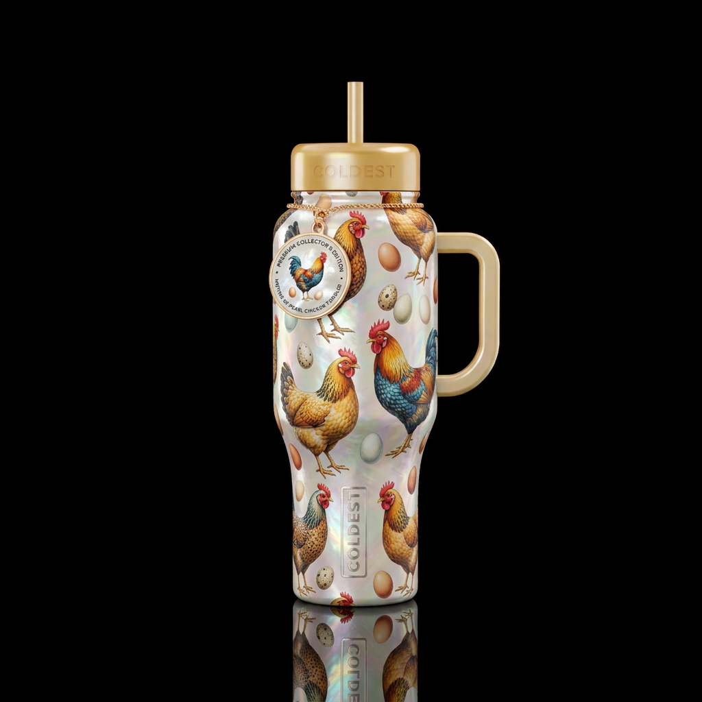 MOTHER HEN water bottle design
