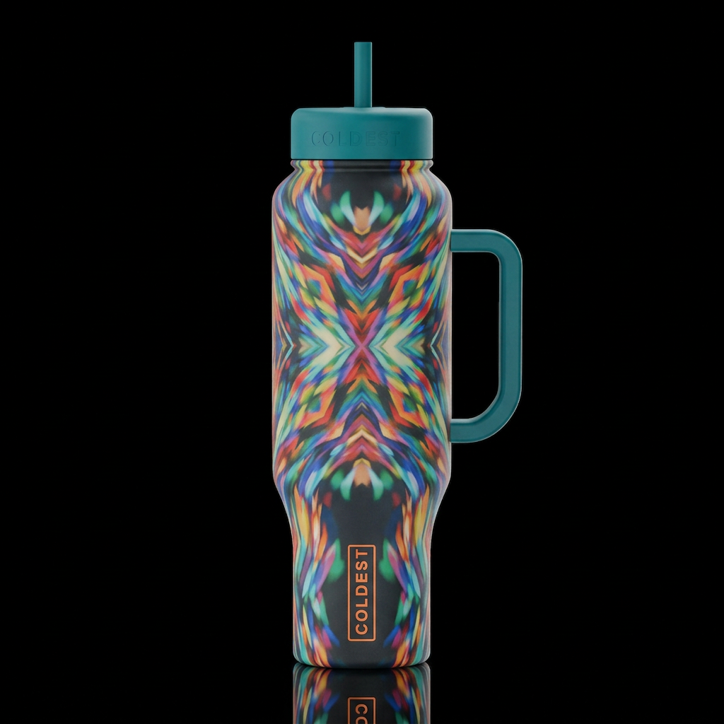 Mega water bottle design