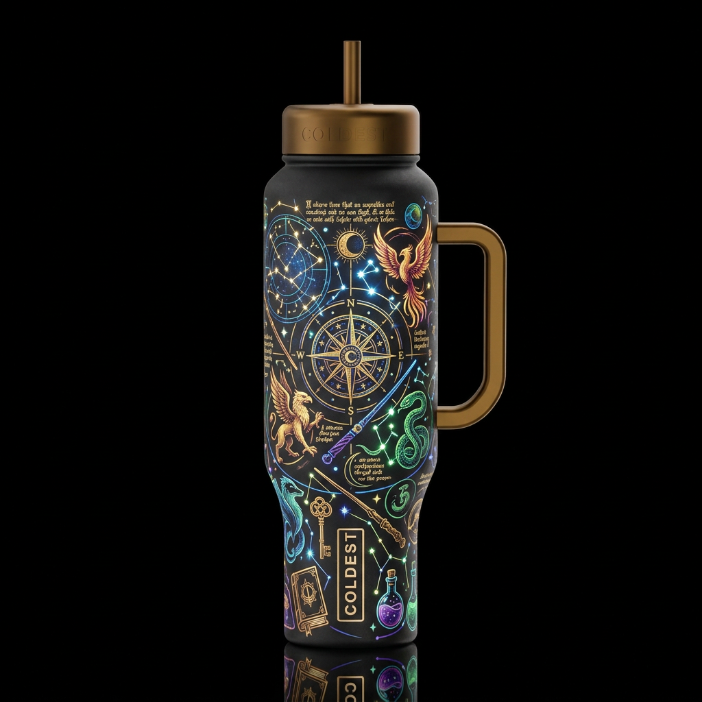 Kings Cross water bottle design