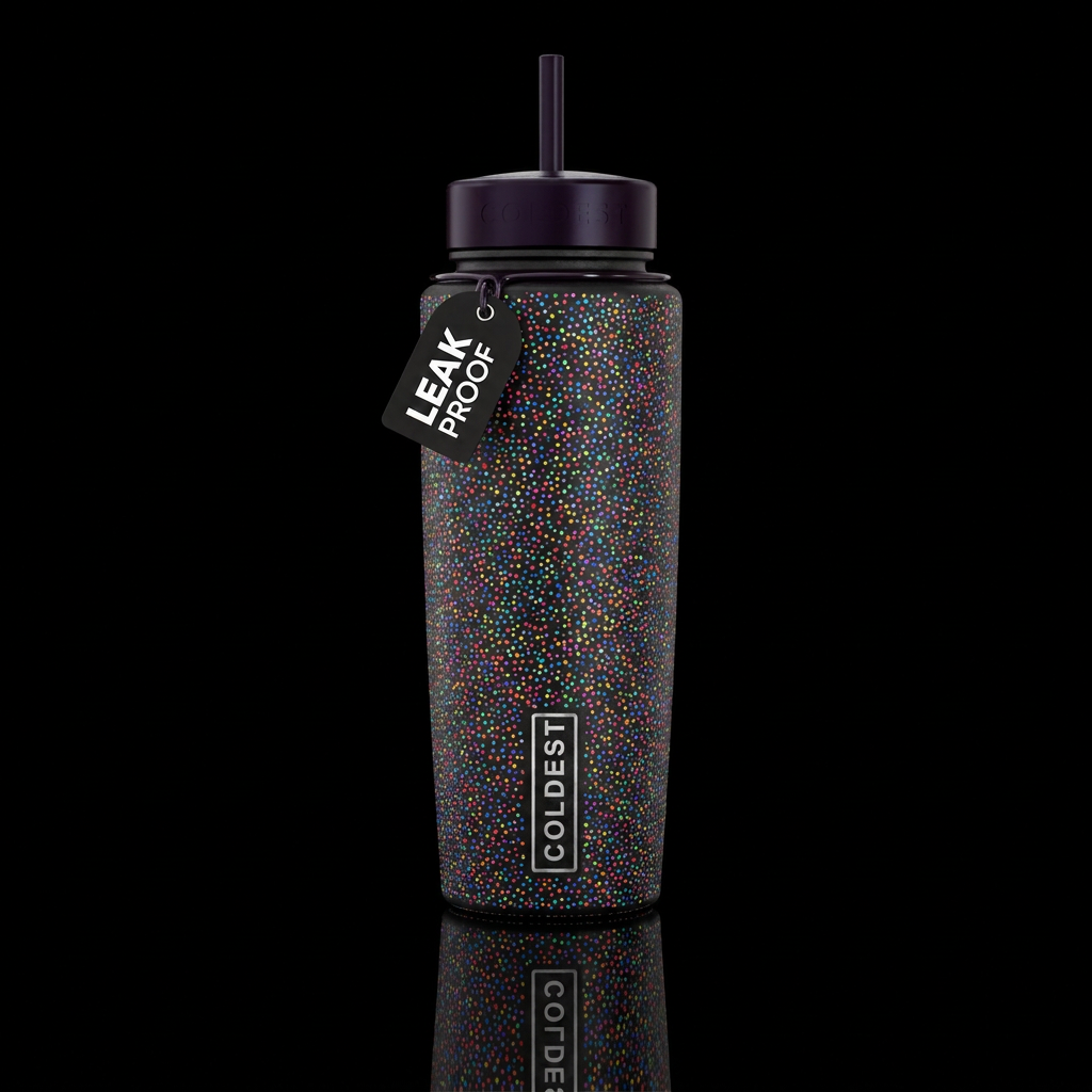 Dot water bottle design