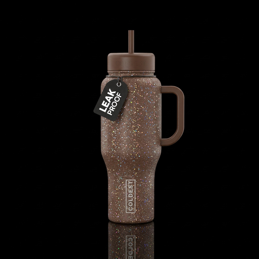 Brownie water bottle design
