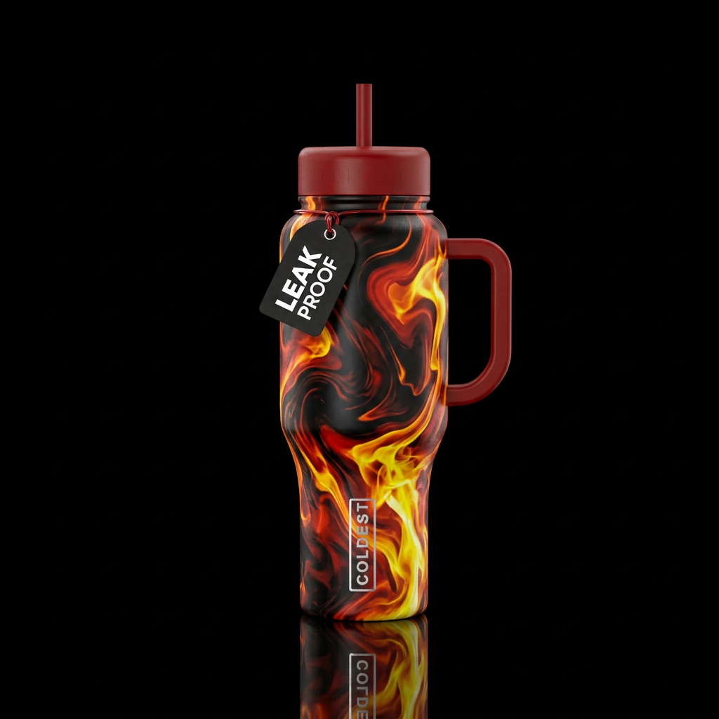FIRE water bottle design