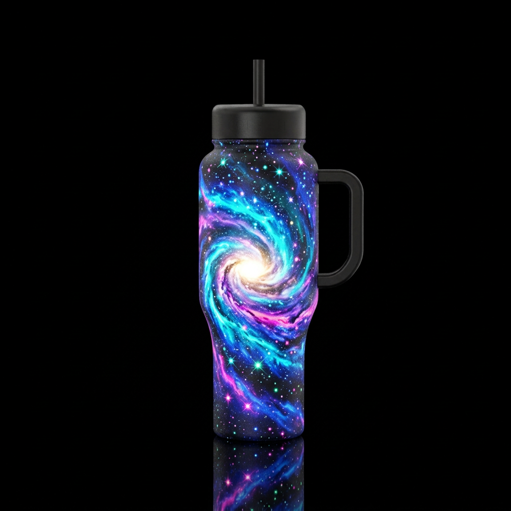 Worm Hole water bottle design