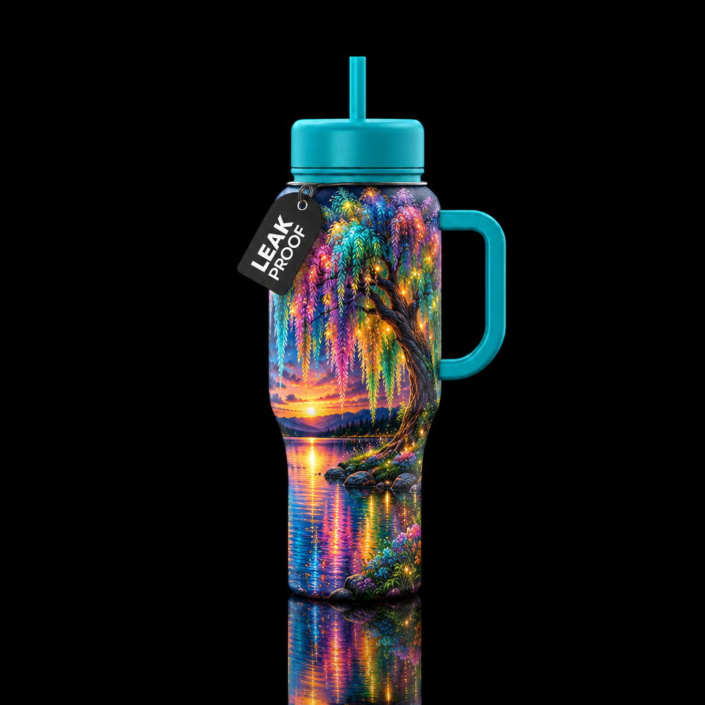 Glowie Willow water bottle design