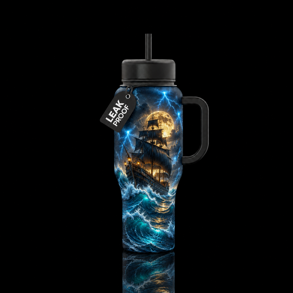 STORMBOUND water bottle design