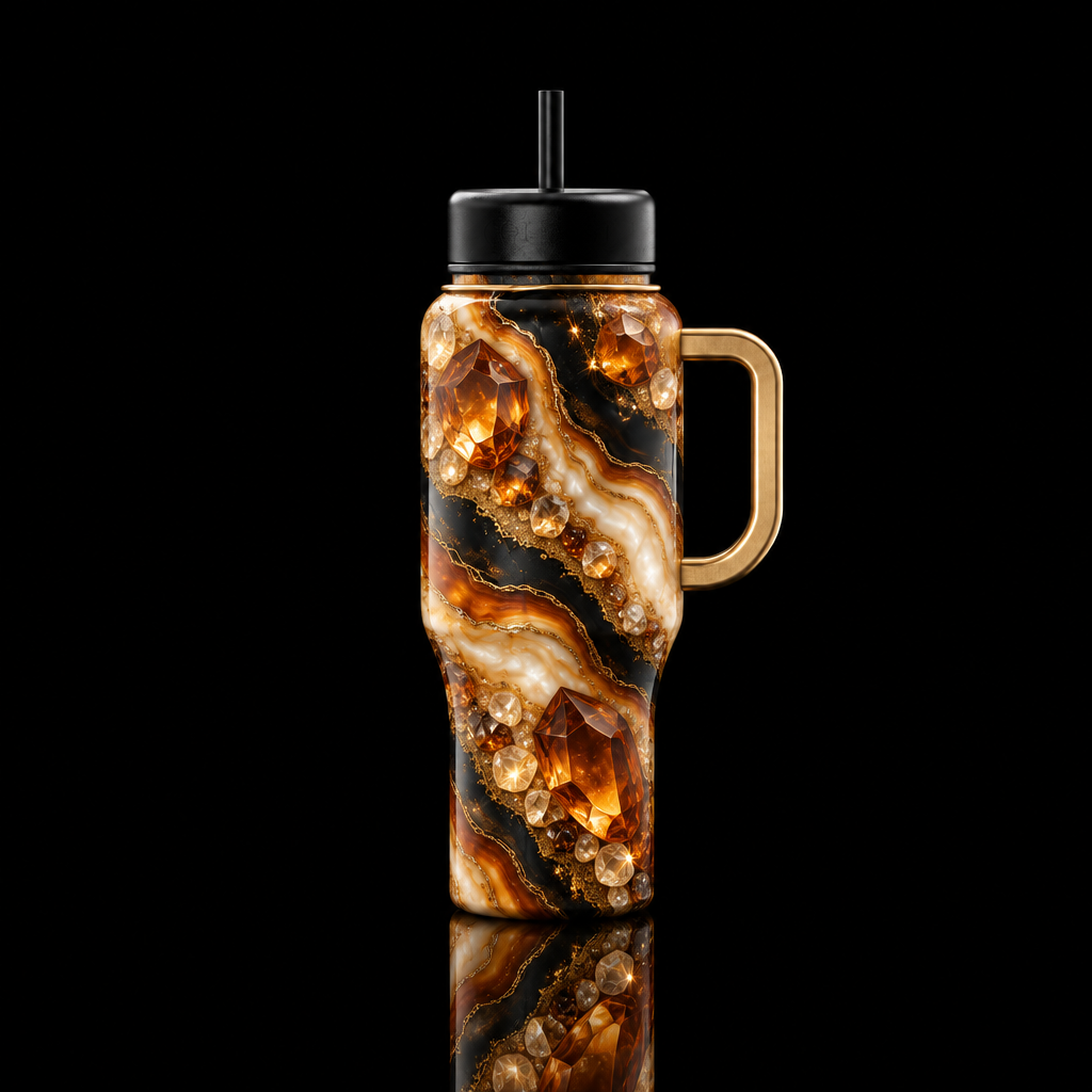 ✨ PHARAOH’S AMBER ✨ water bottle design