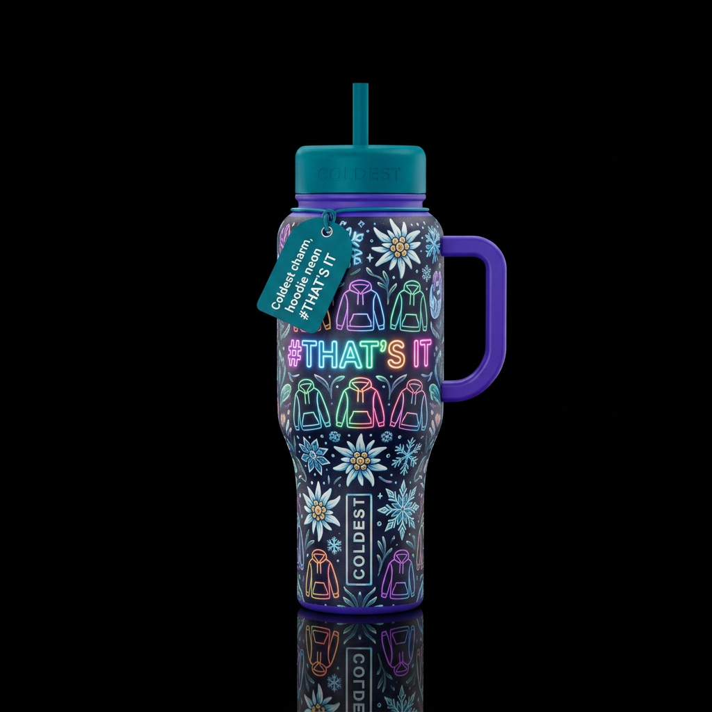 THAT'S IT water bottle design