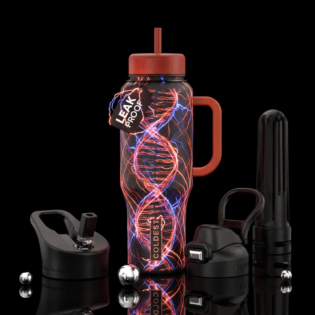 plasma dna water bottle design