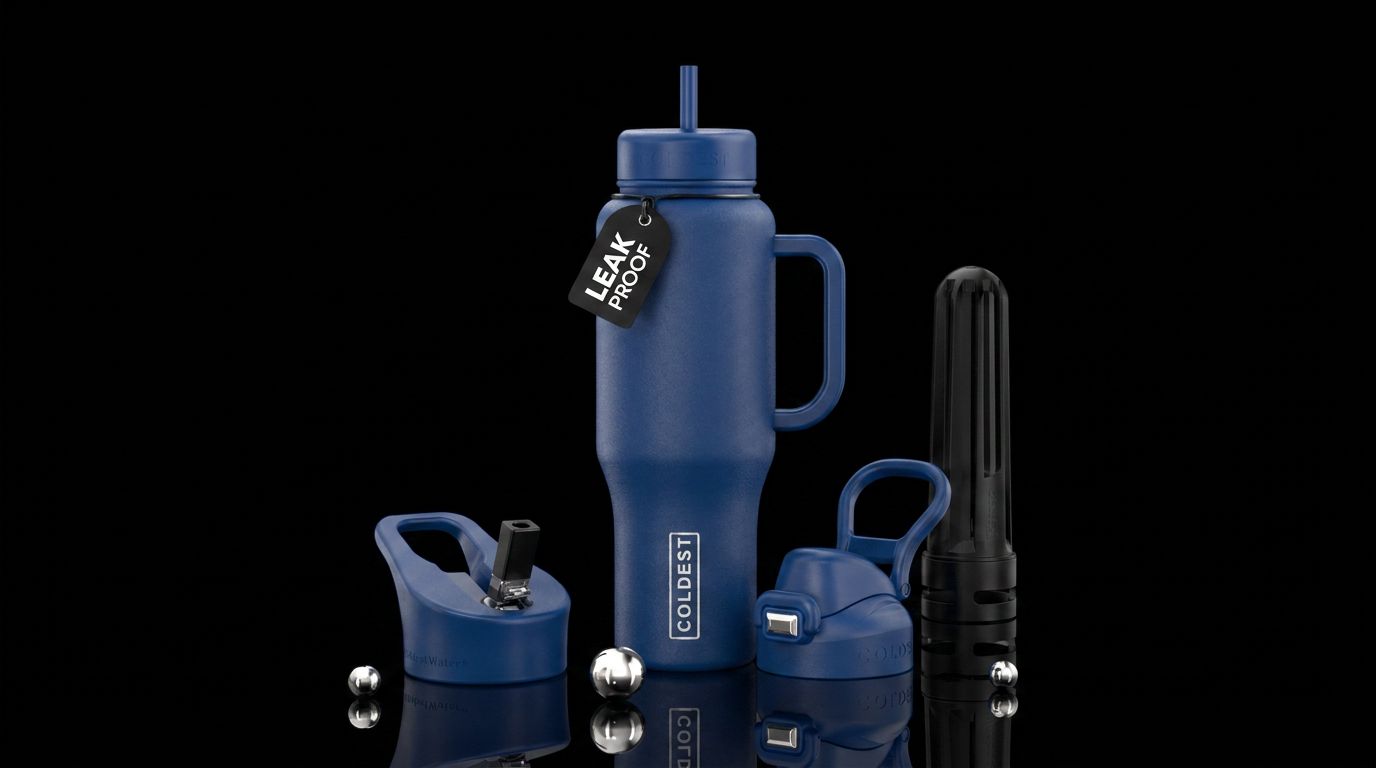 Legendary designer water bottle design