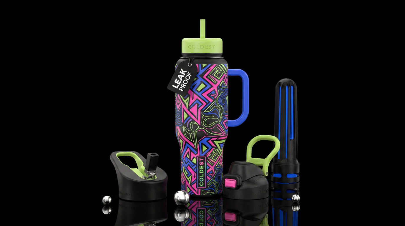 Elite designer water bottle design