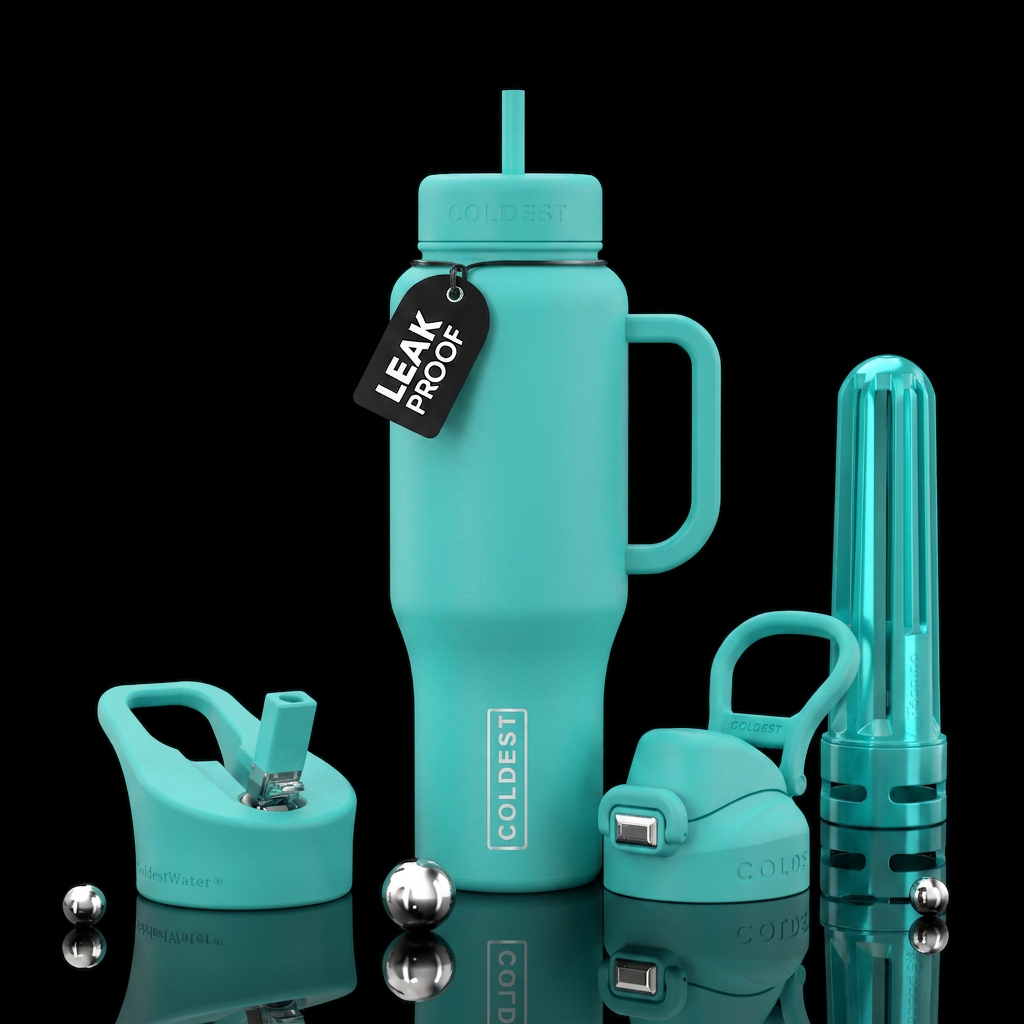 Summer fun water bottle design