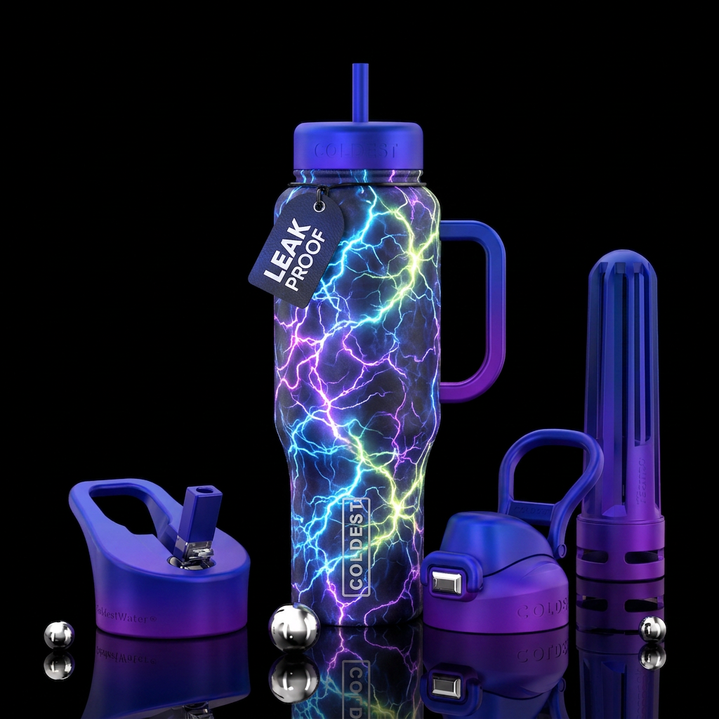 Electrified water bottle design