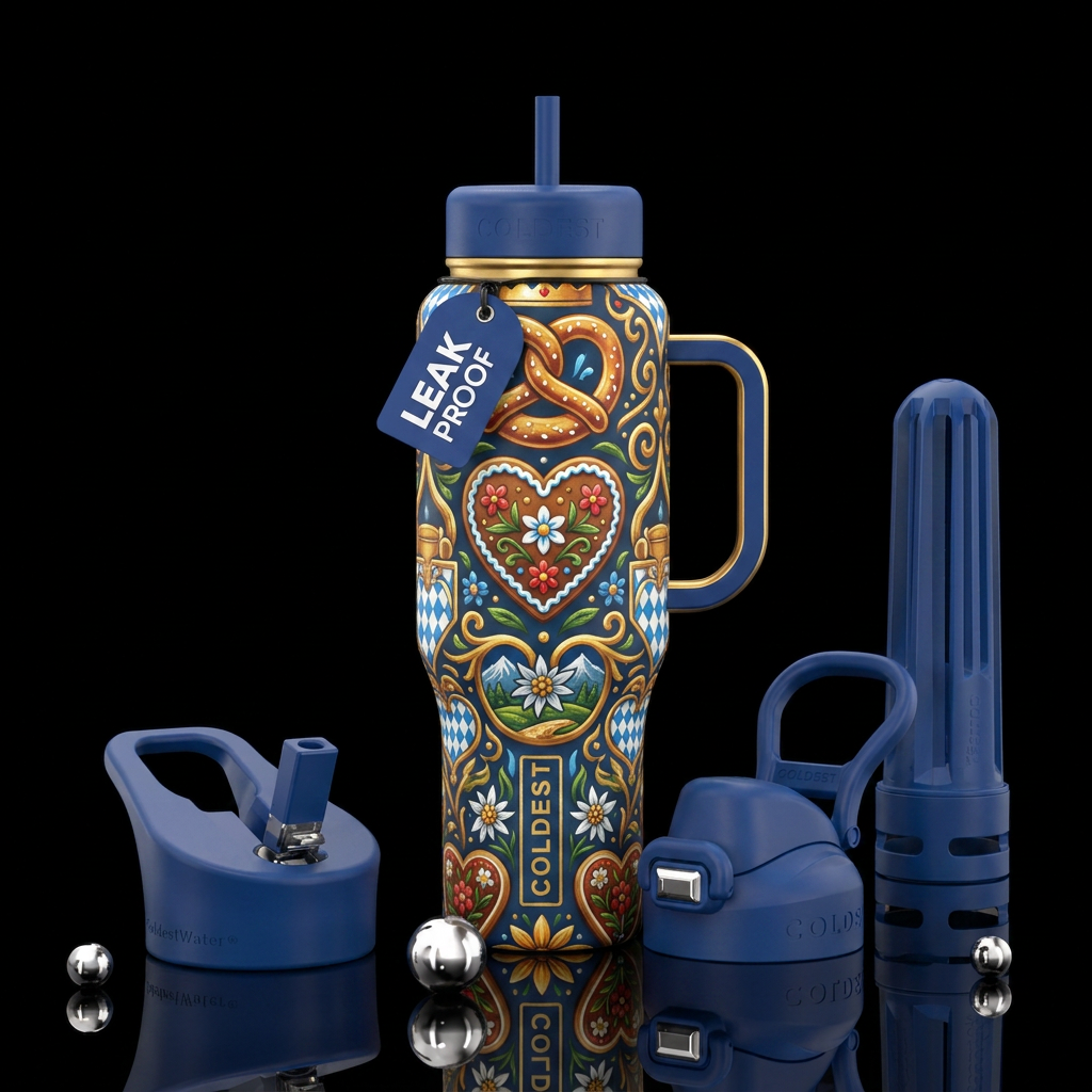 oktoberfest water bottle design