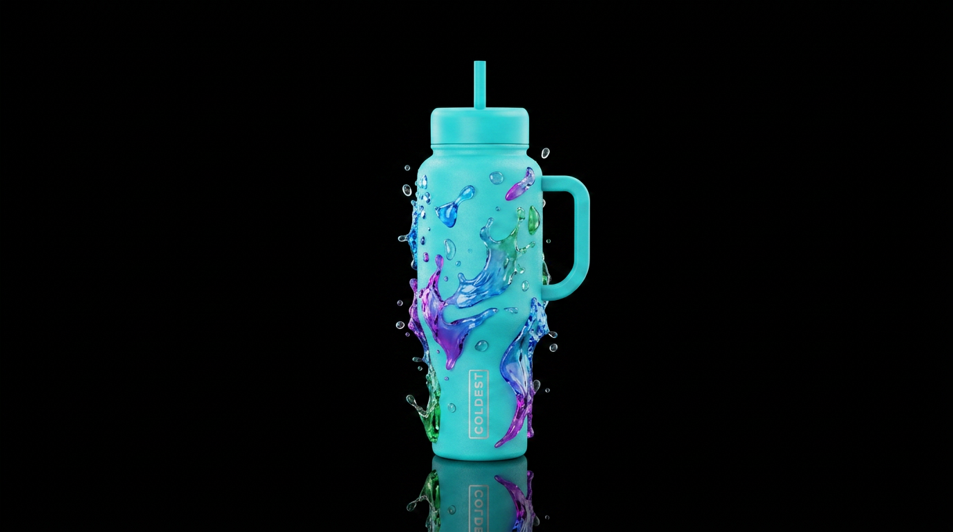 Splash splash water bottle design