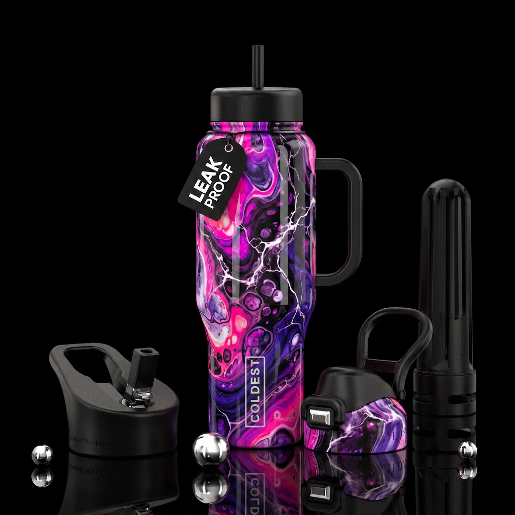 Magentle water bottle design