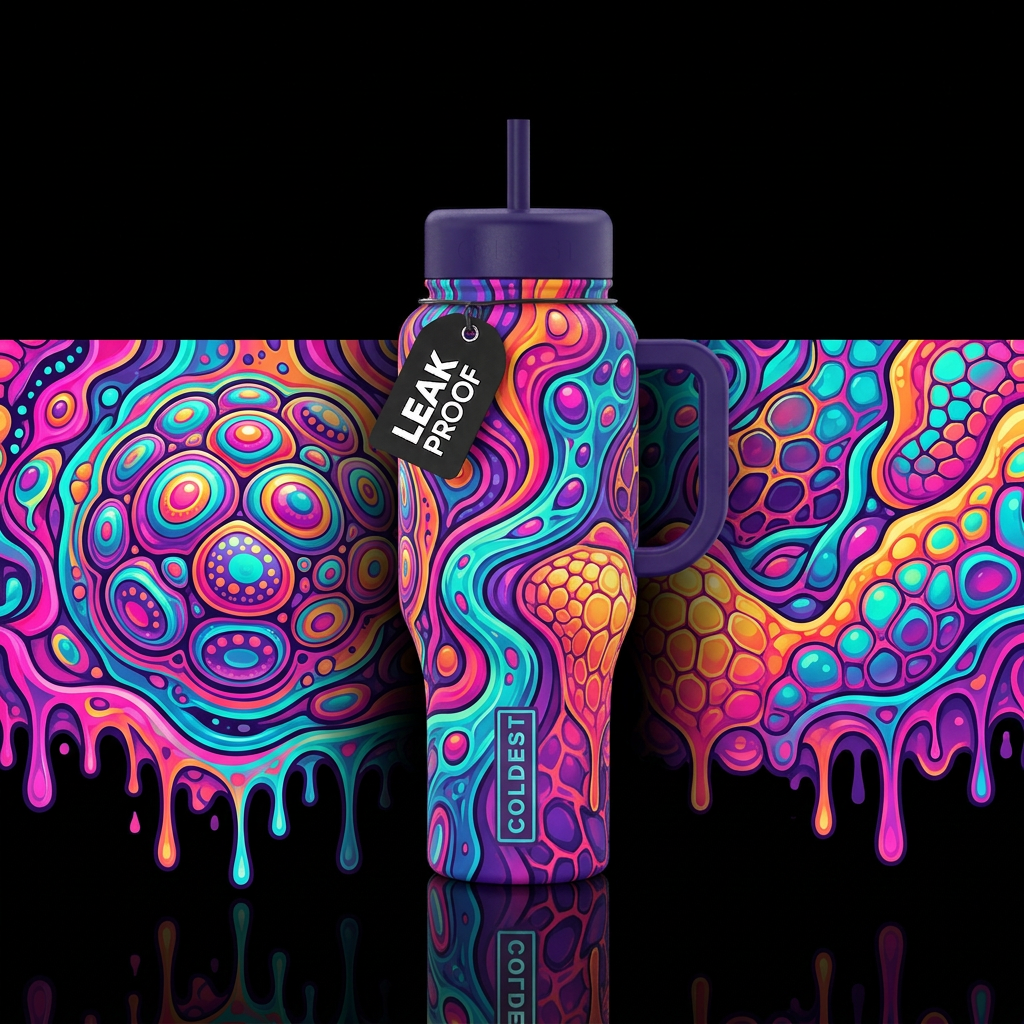 Neuro Drip water bottle design