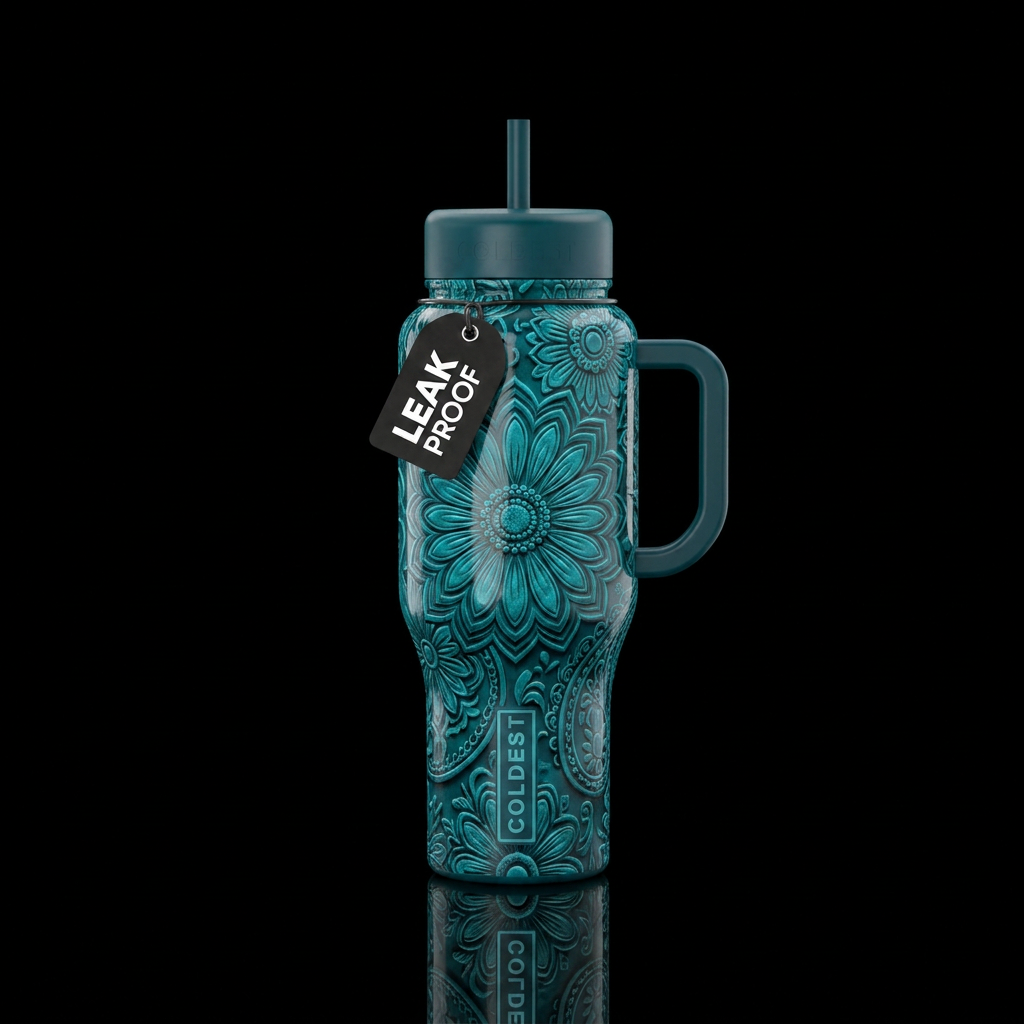 Tidal Bloom water bottle design