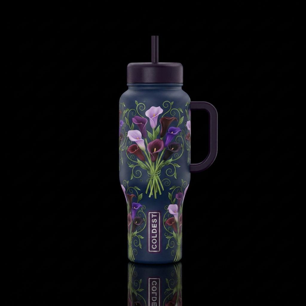 Bloomspell water bottle design