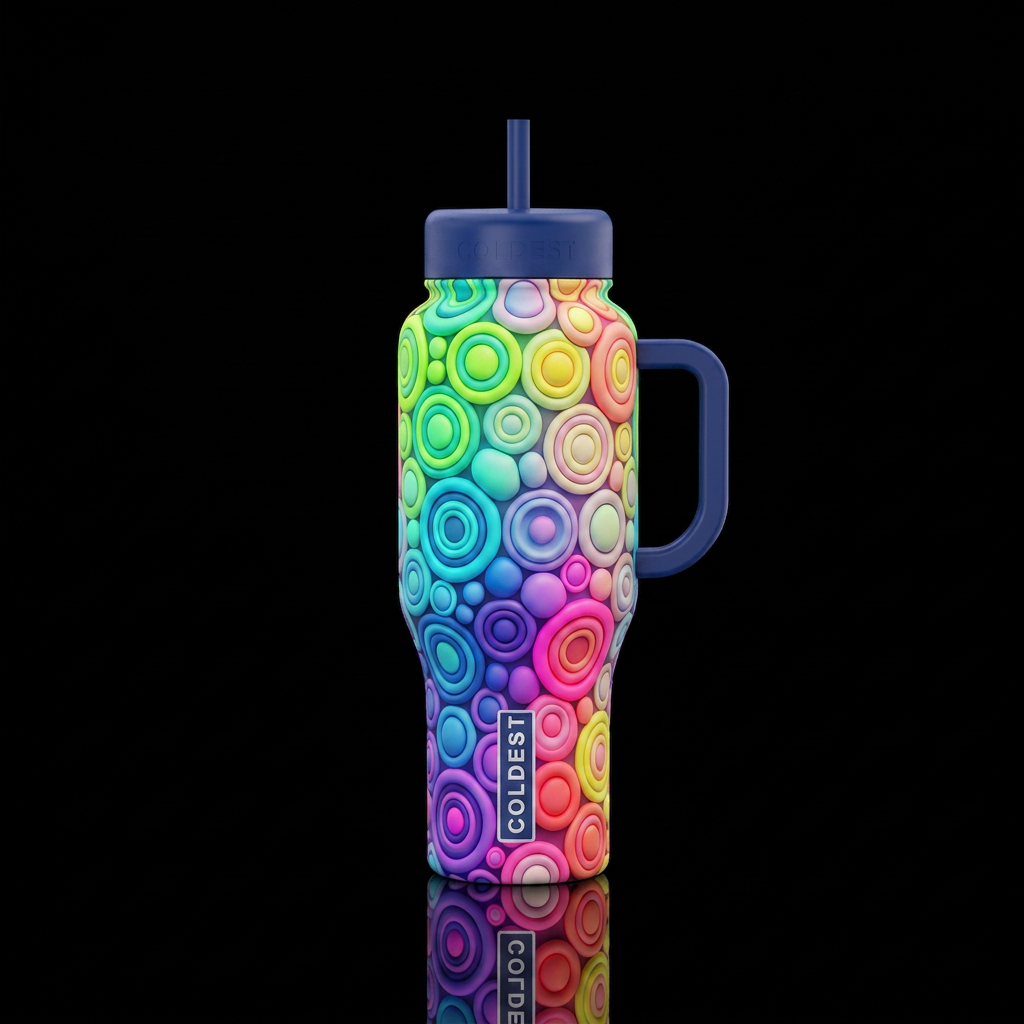 Concentric water bottle design