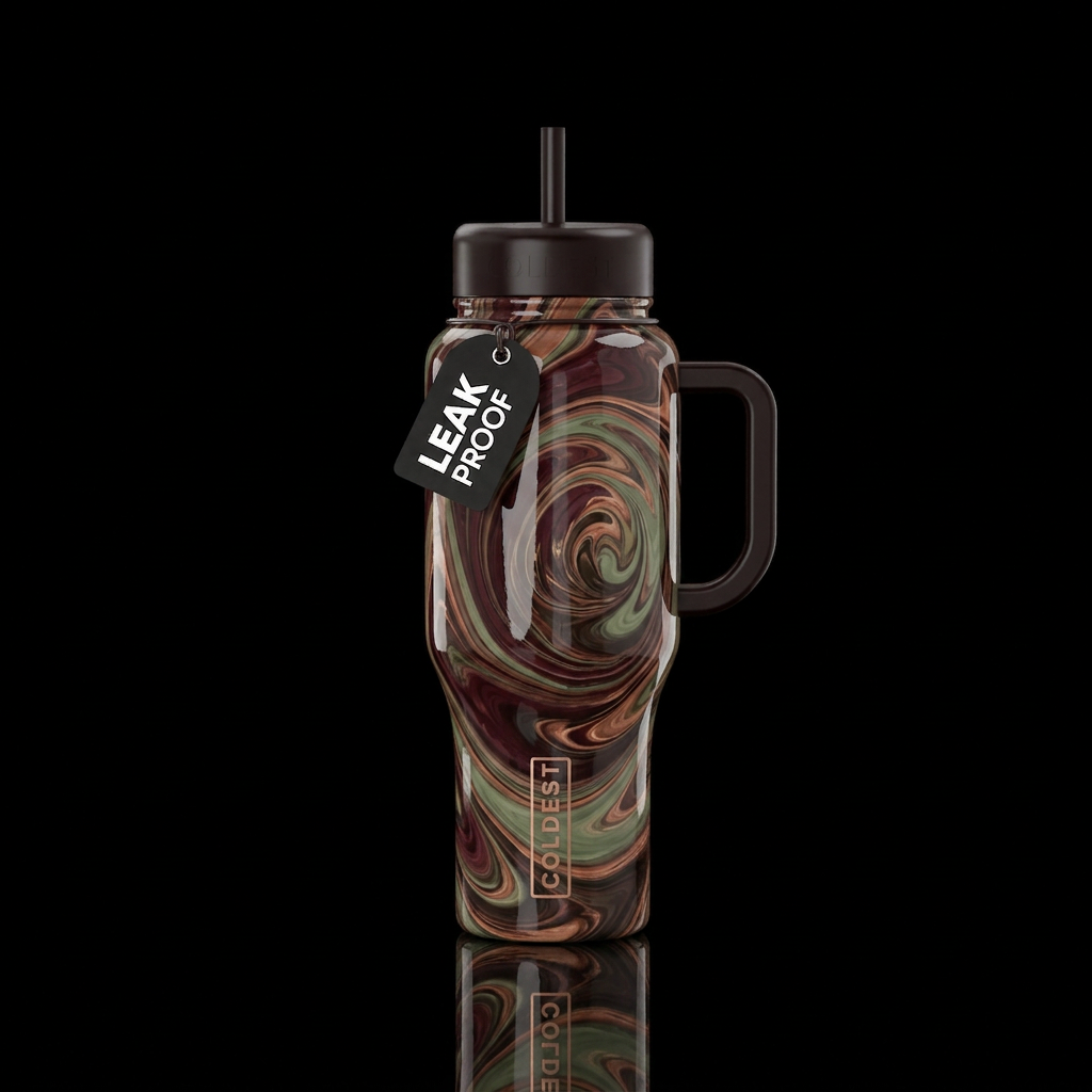 Umber water bottle design